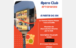 AfterWork au Vinéum - Espace Mozac