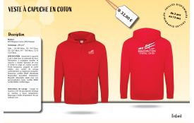 Veste à capuche enfant