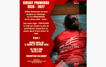 PromoBad Etape 1 - 100% DD