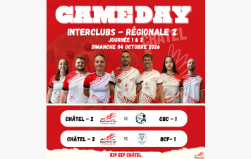 ICR - Régionale 2 J1 &amp; 2