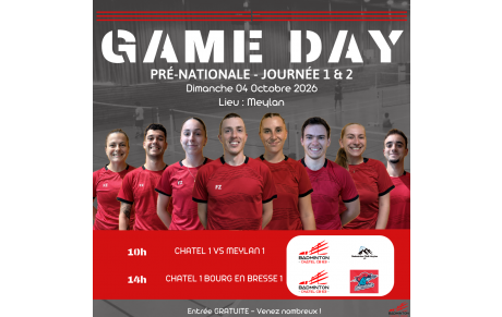 ICR - Pré Nationale J1 &amp; 2