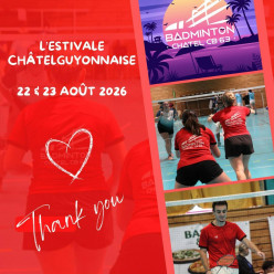 Remerciements l’Estivale Chatelguyonnaise