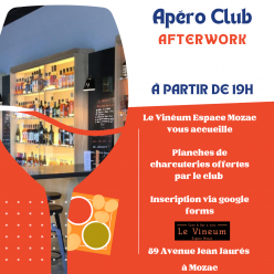 AfterWork au Vinéum - Espace Mozac